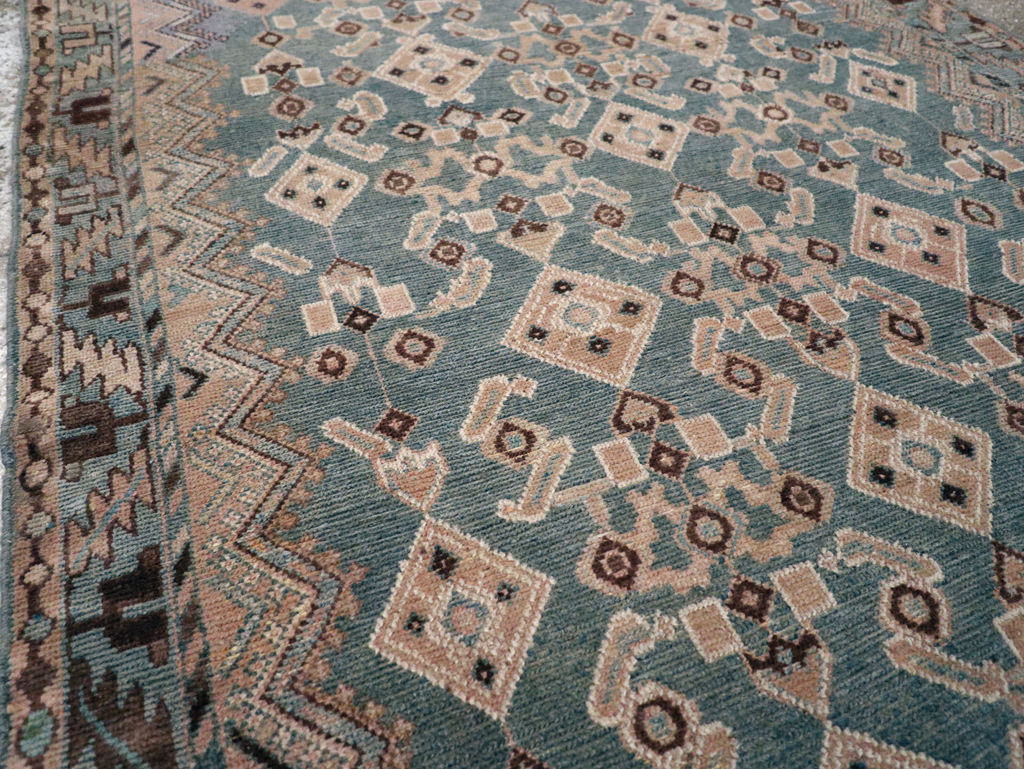 Vintage Persian Malayer Gallery Rug, No.28847 - Galerie Shabab