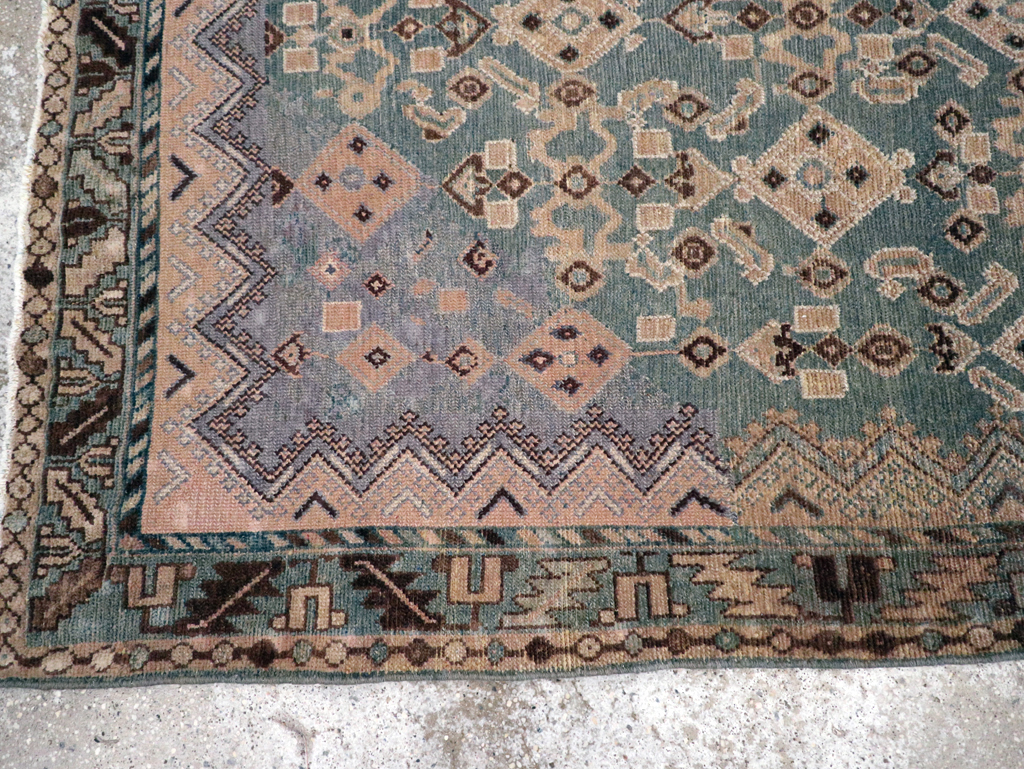 Vintage Persian Malayer Gallery Rug, No.28847 - Galerie Shabab