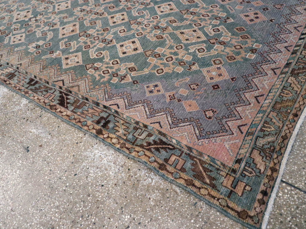 Vintage Persian Malayer Gallery Rug, No.28847 - Galerie Shabab