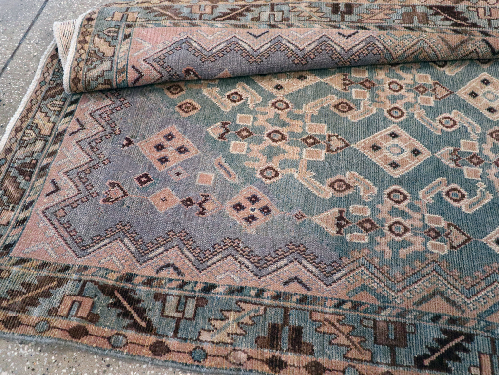 Vintage Persian Malayer Gallery Rug, No.28847 - Galerie Shabab