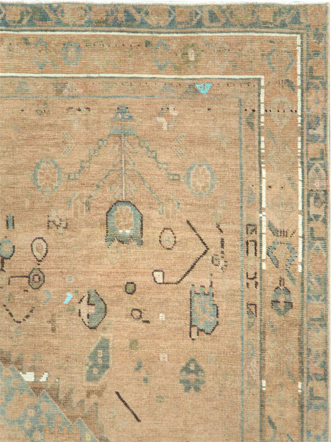 Vintage Persian Afshar Accent Rug, No.28849 - Galerie Shabab