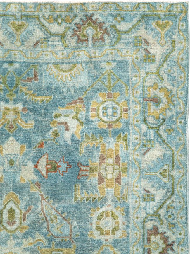 Vintage Persian Malayer Accent Rug, No.28850 - Galerie Shabab