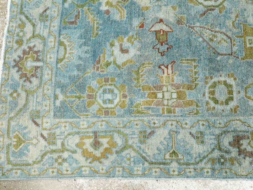 Vintage Persian Malayer Accent Rug, No.28850 - Galerie Shabab