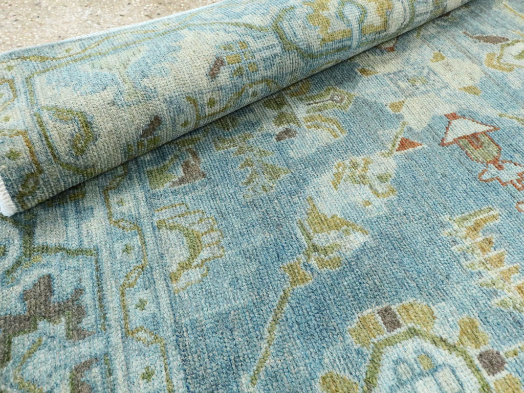 Vintage Persian Malayer Accent Rug, No.28850 - Galerie Shabab