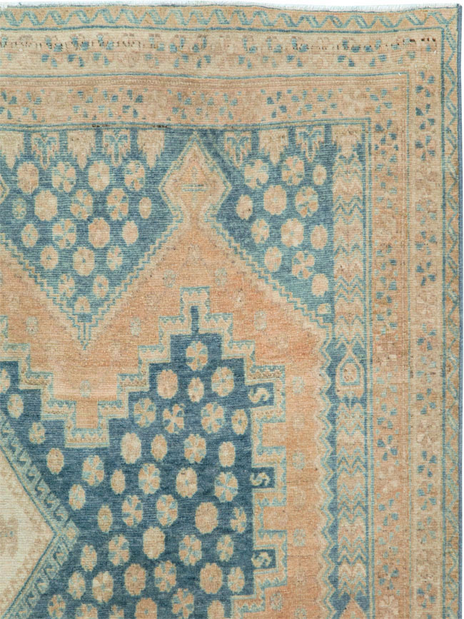 Vintage Persian Afshar Accent Rug, No.28851 - Galerie Shabab