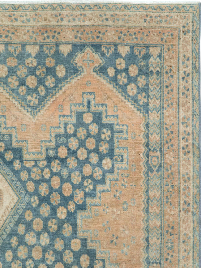 Vintage Persian Afshar Accent Rug, No.28851 - Galerie Shabab