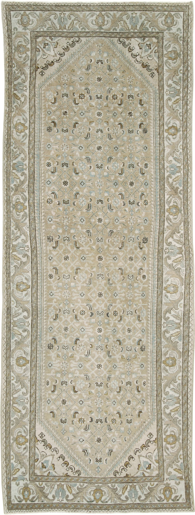 Vintage Persian Malayer Runner, No.28852 - Galerie Shabab