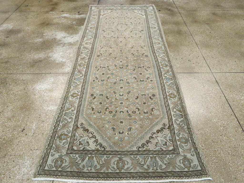 Vintage Persian Malayer Runner, No.28852 - Galerie Shabab