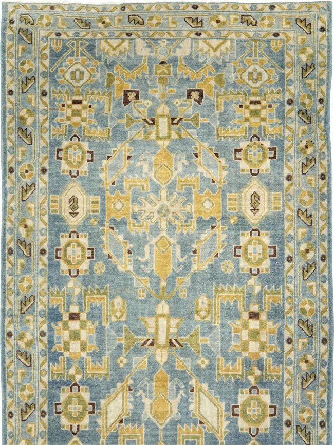 Vintage Persian Malayer Runner, No.28853 - Galerie Shabab