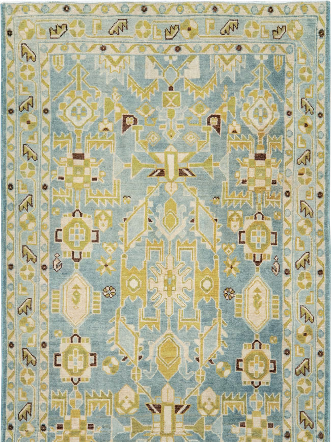 Vintage Persian Malayer Runner, No.28853 - Galerie Shabab