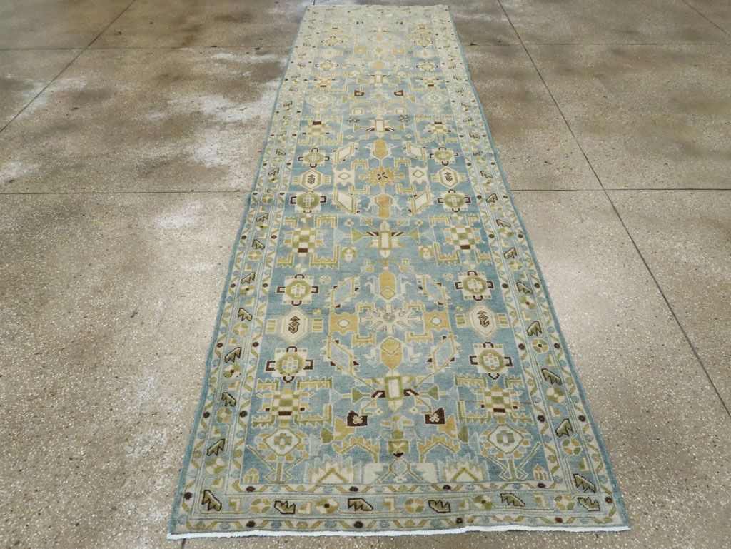 Vintage Persian Malayer Runner, No.28853 - Galerie Shabab