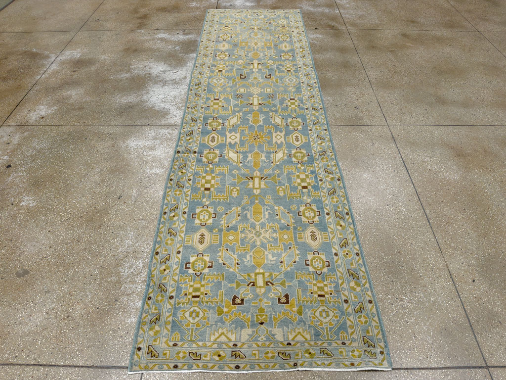 Vintage Persian Malayer Runner, No.28853 - Galerie Shabab