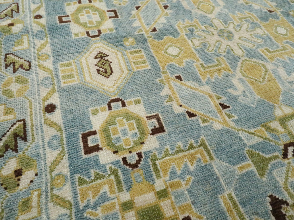 Vintage Persian Malayer Runner, No.28853 - Galerie Shabab