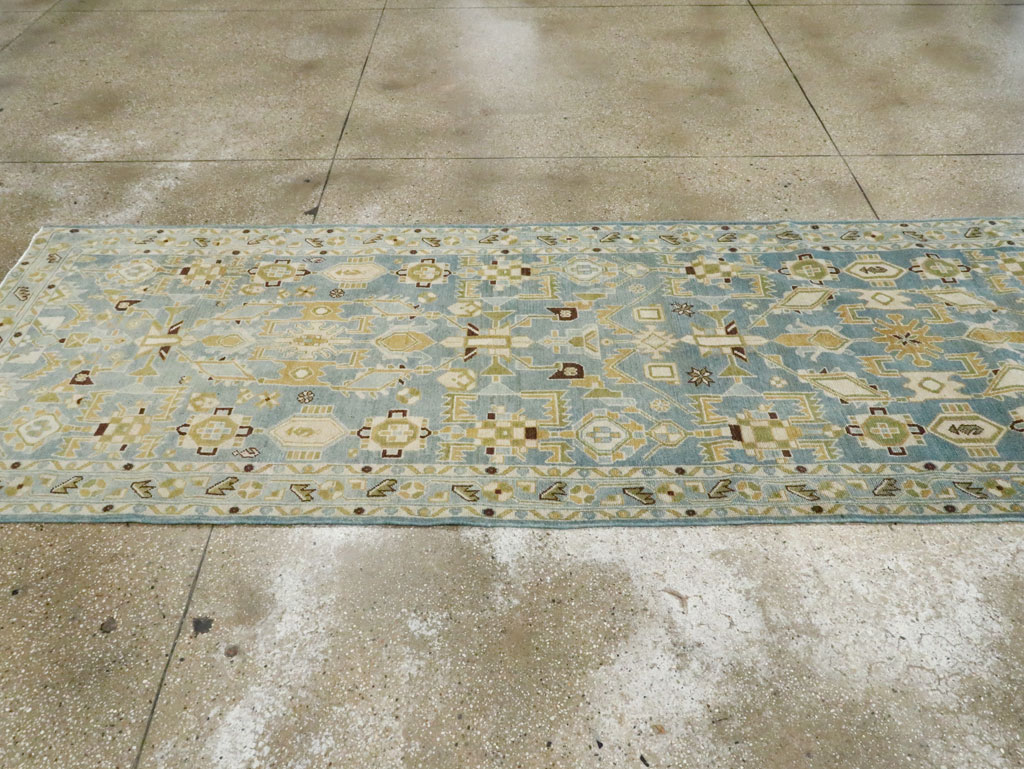 Vintage Persian Malayer Runner, No.28853 - Galerie Shabab