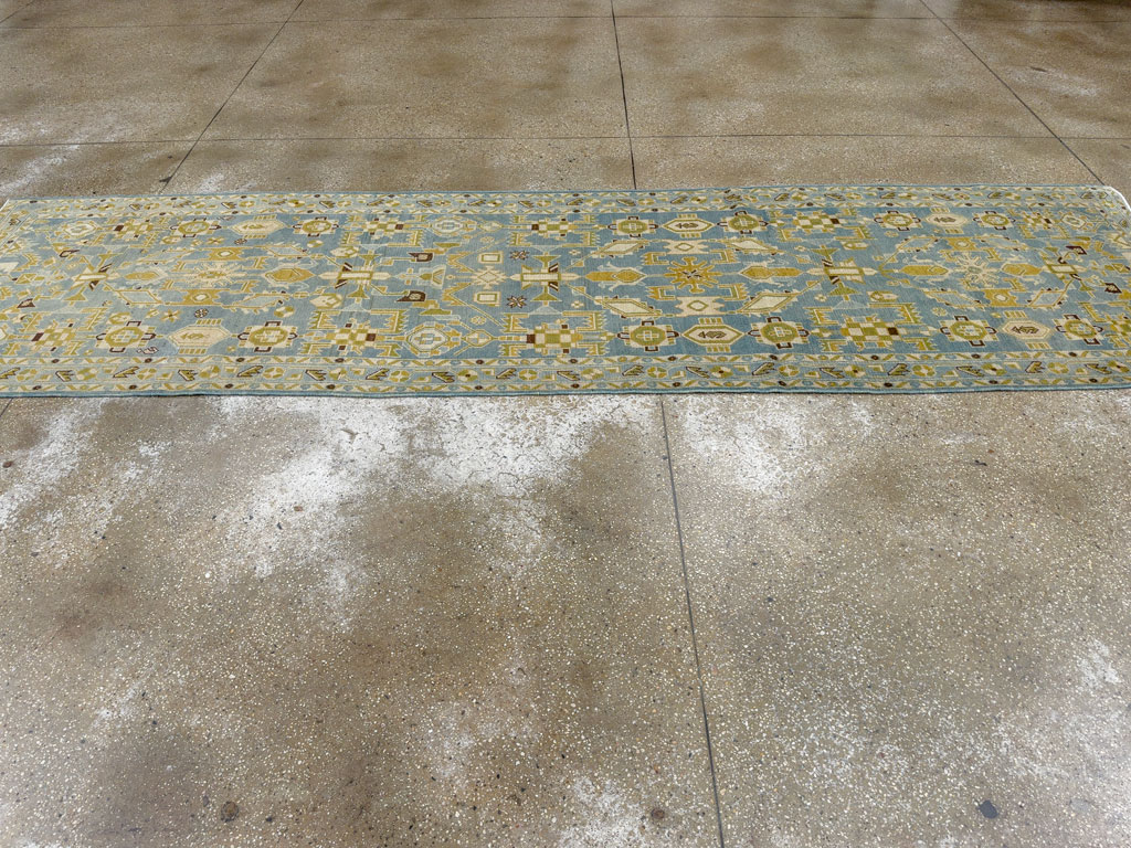 Vintage Persian Malayer Runner, No.28853 - Galerie Shabab
