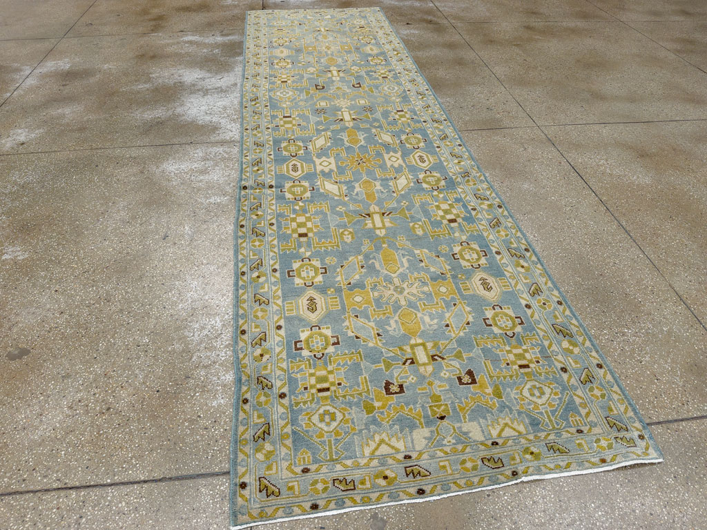 Vintage Persian Malayer Runner, No.28853 - Galerie Shabab