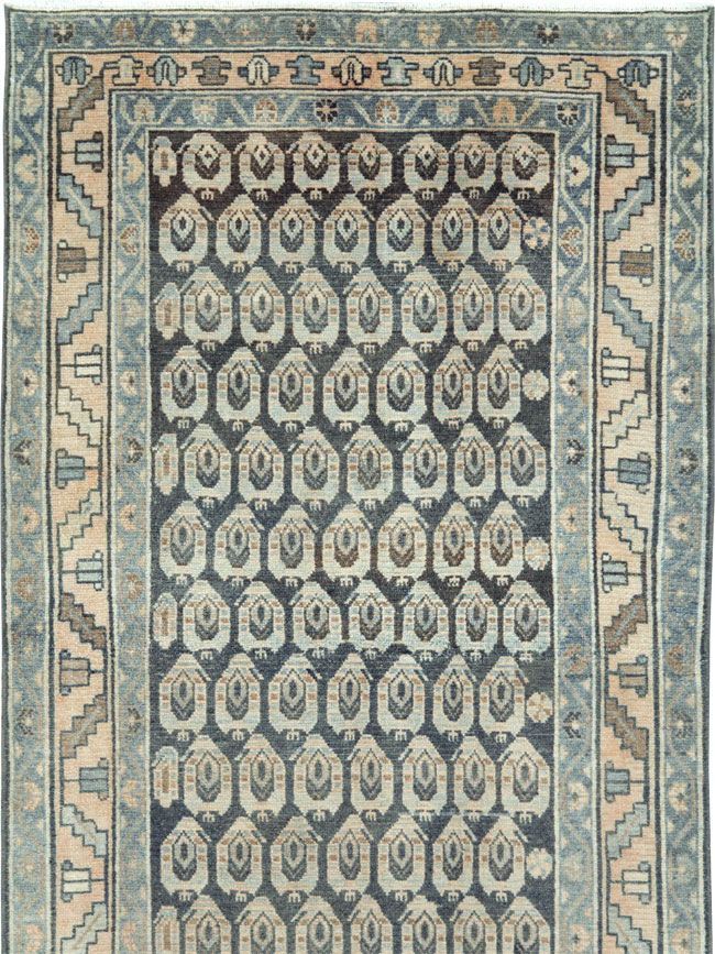 Vintage Persian Malayer Runner, No.28854 - Galerie Shabab