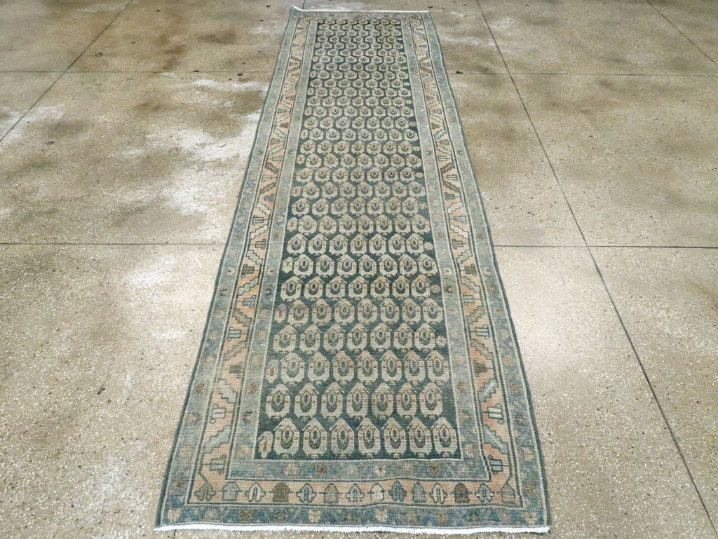 Vintage Persian Malayer Runner, No.28854 - Galerie Shabab