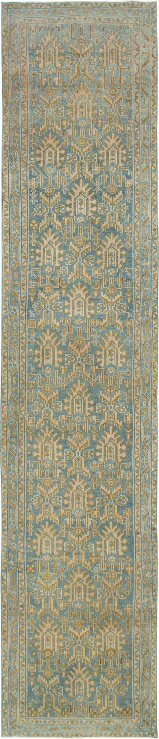 Vintage Persian Malayer Runner, No.28855 - Galerie Shabab