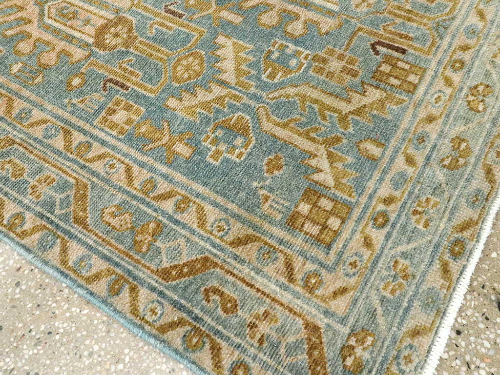 Vintage Persian Malayer Runner, No.28855 - Galerie Shabab