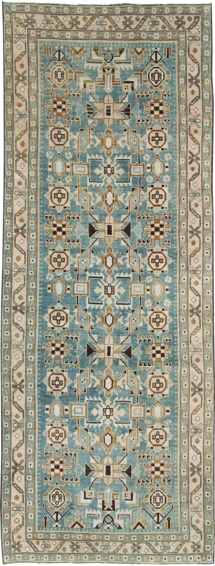 Vintage Persian Malayer Runner (Pair: 2 of 2), No.28856 - Galerie Shabab