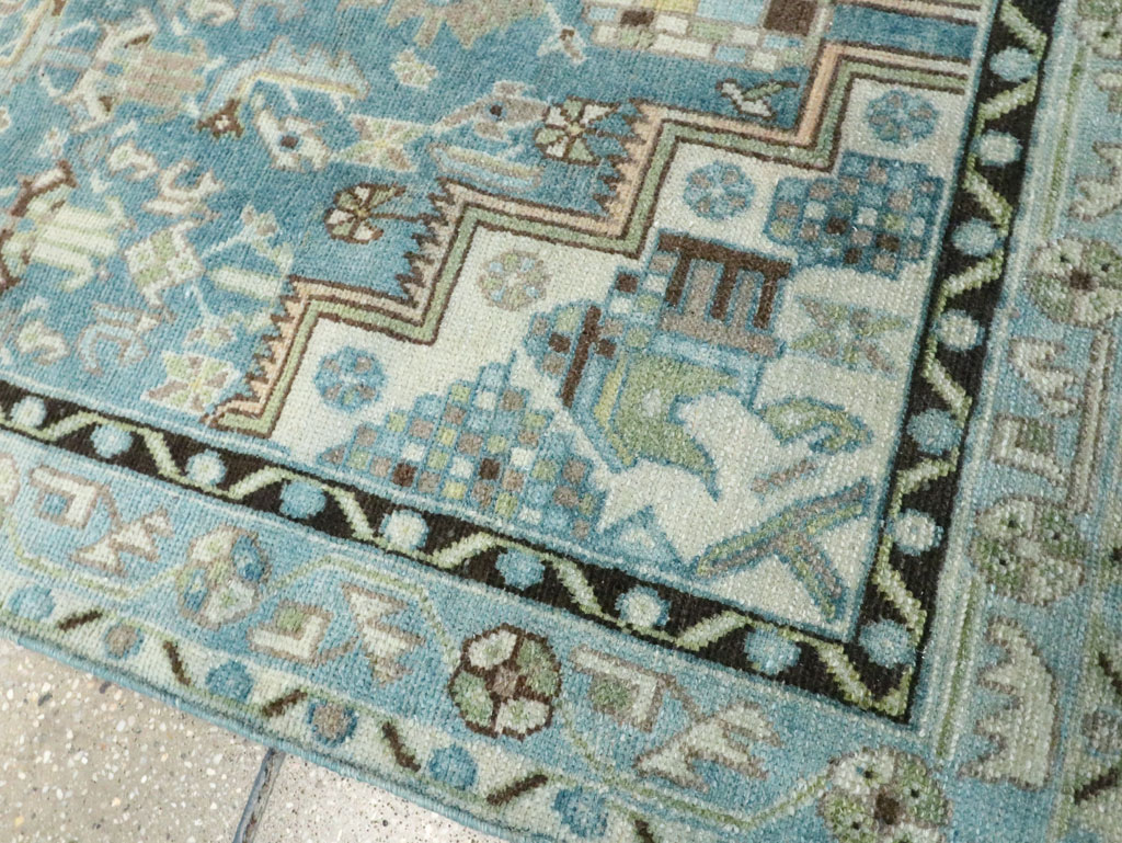 Vintage Persian Malayer Runner, No.28857 - Galerie Shabab
