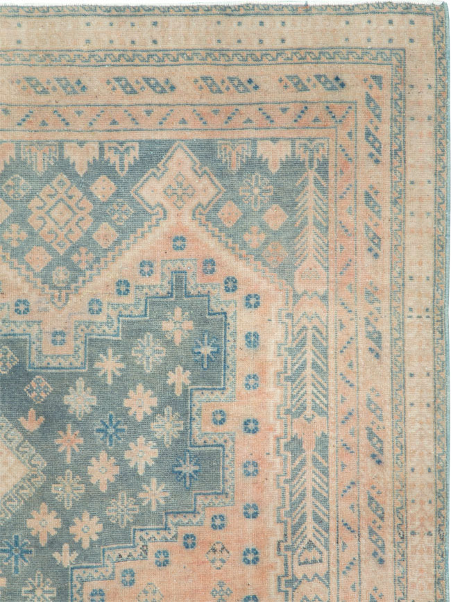 Vintage Persian Afshar Accent Rug, No.28858 - Galerie Shabab