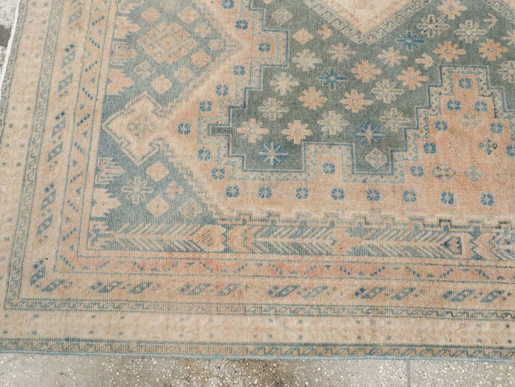 Vintage Persian Afshar Accent Rug, No.28858 - Galerie Shabab