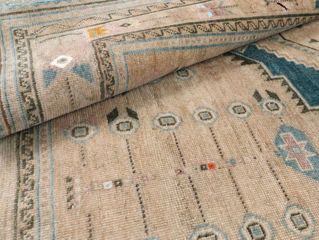 Vintage Persian Afshar Accent Rug, No.28860 - Galerie Shabab