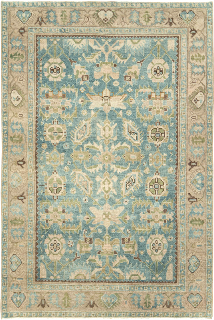 Vintage Persian Malayer Rug, No.28864 - Galerie Shabab