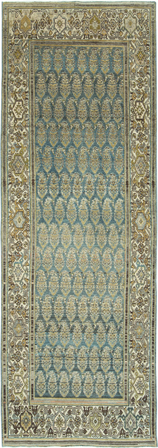 Vintage Persian Malayer Runner, No.28865 - Galerie Shabab