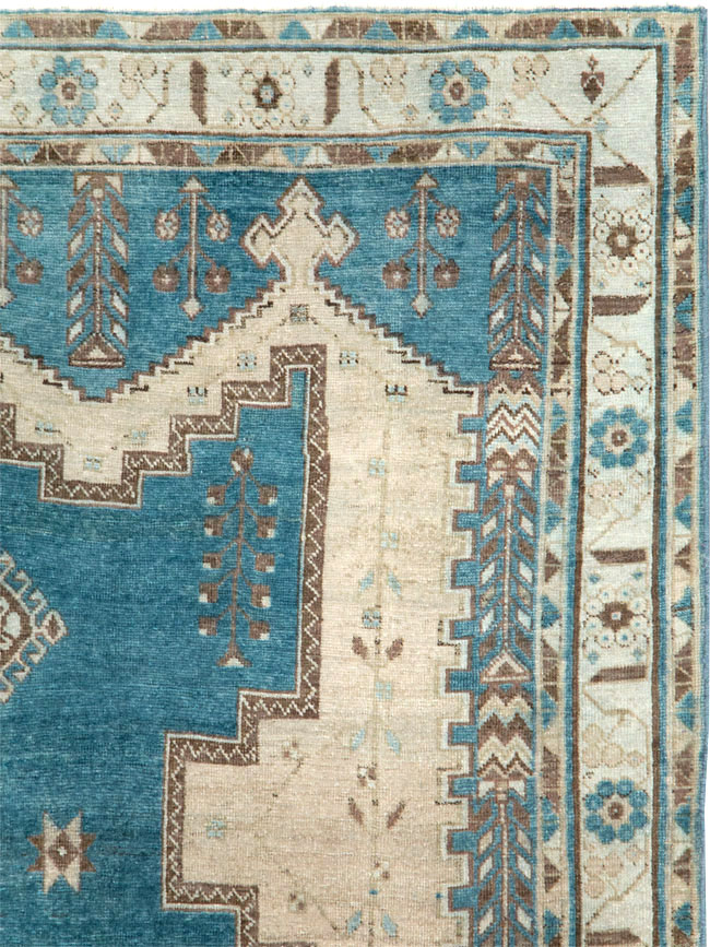 Vintage Persian Afshar Accent Rug, No.28867 - Galerie Shabab