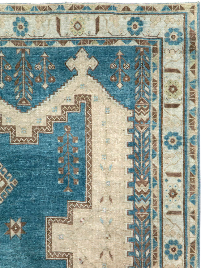 Vintage Persian Afshar Accent Rug, No.28867 - Galerie Shabab