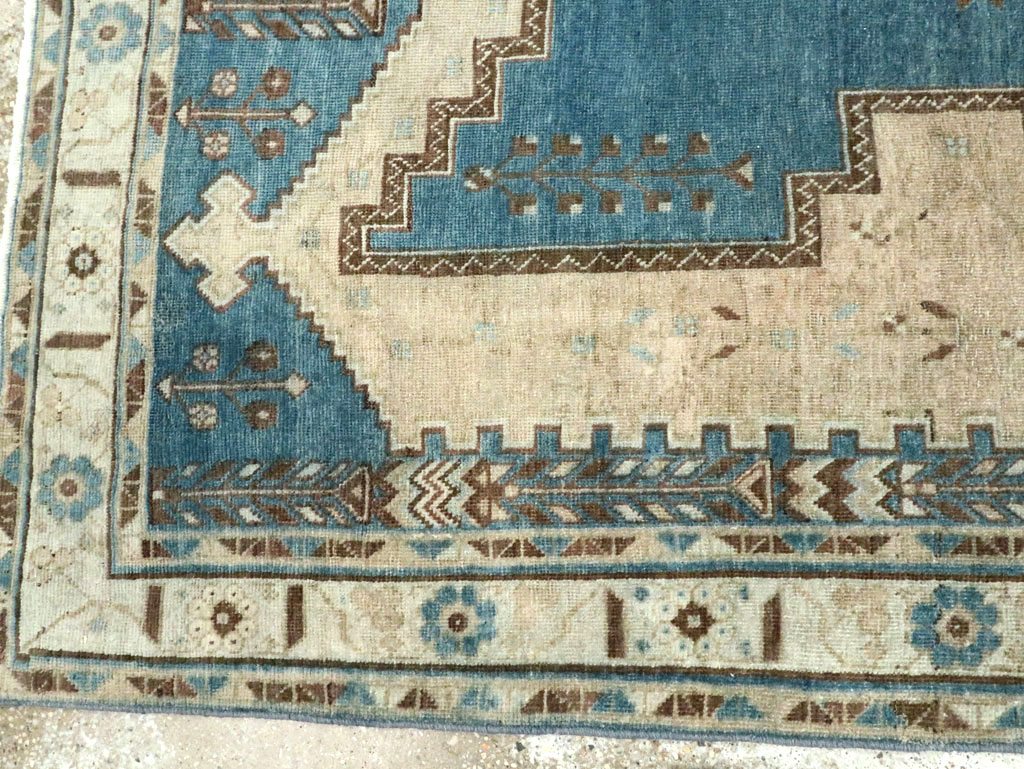 Vintage Persian Afshar Accent Rug, No.28867 - Galerie Shabab