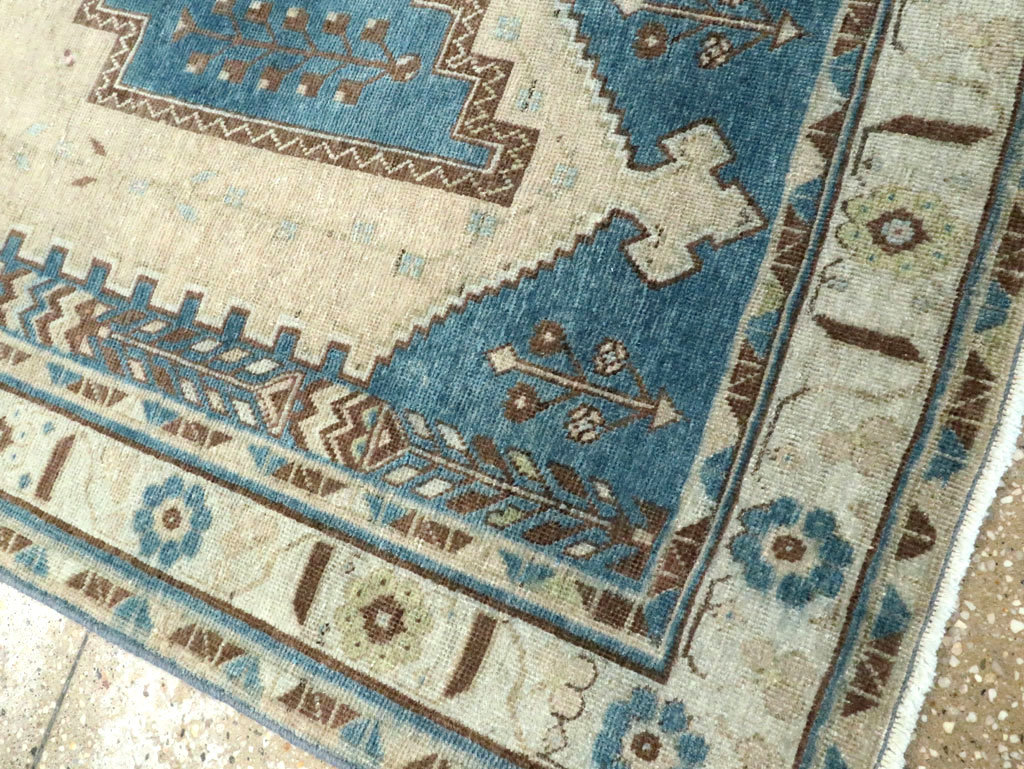 Vintage Persian Afshar Accent Rug, No.28867 - Galerie Shabab