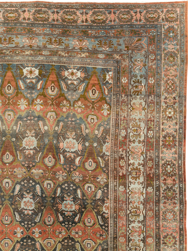 Antique Persian Bidjar Carpet, No.28870 - Galerie Shabab