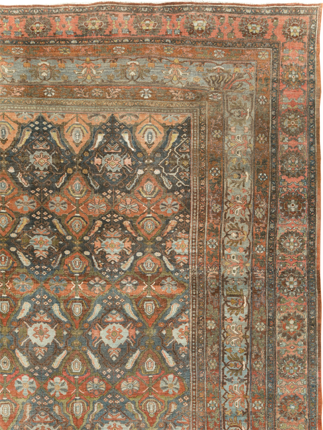 Antique Persian Bidjar Carpet, No.28870 - Galerie Shabab