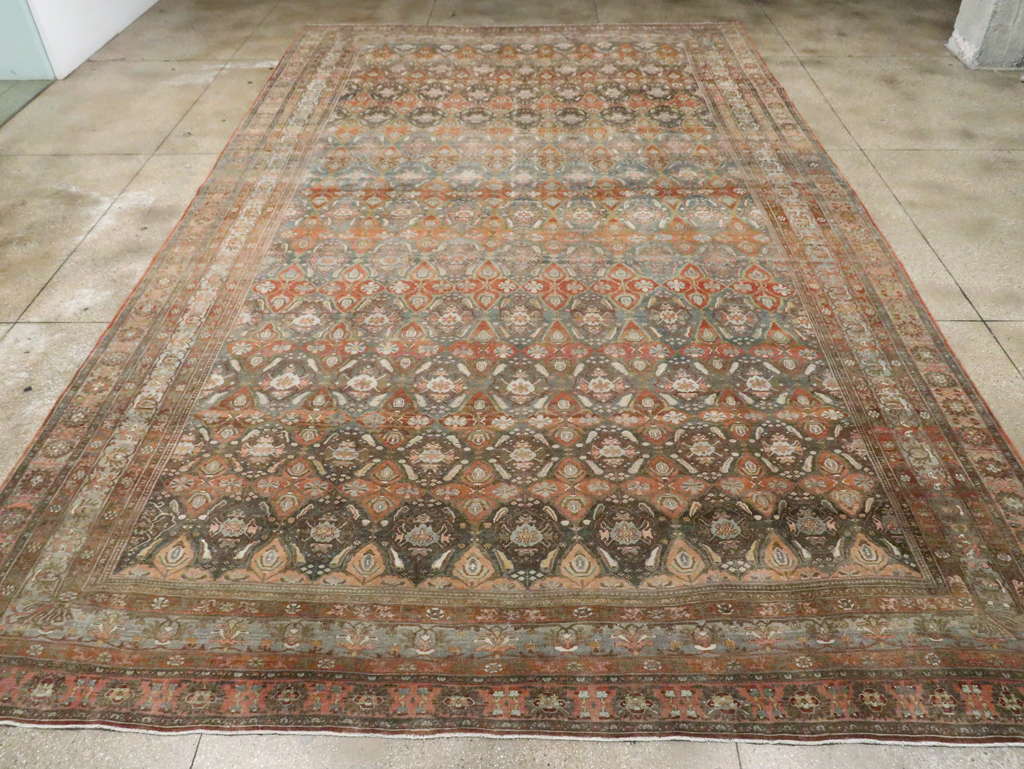 Antique Persian Bidjar Carpet, No.28870 - Galerie Shabab