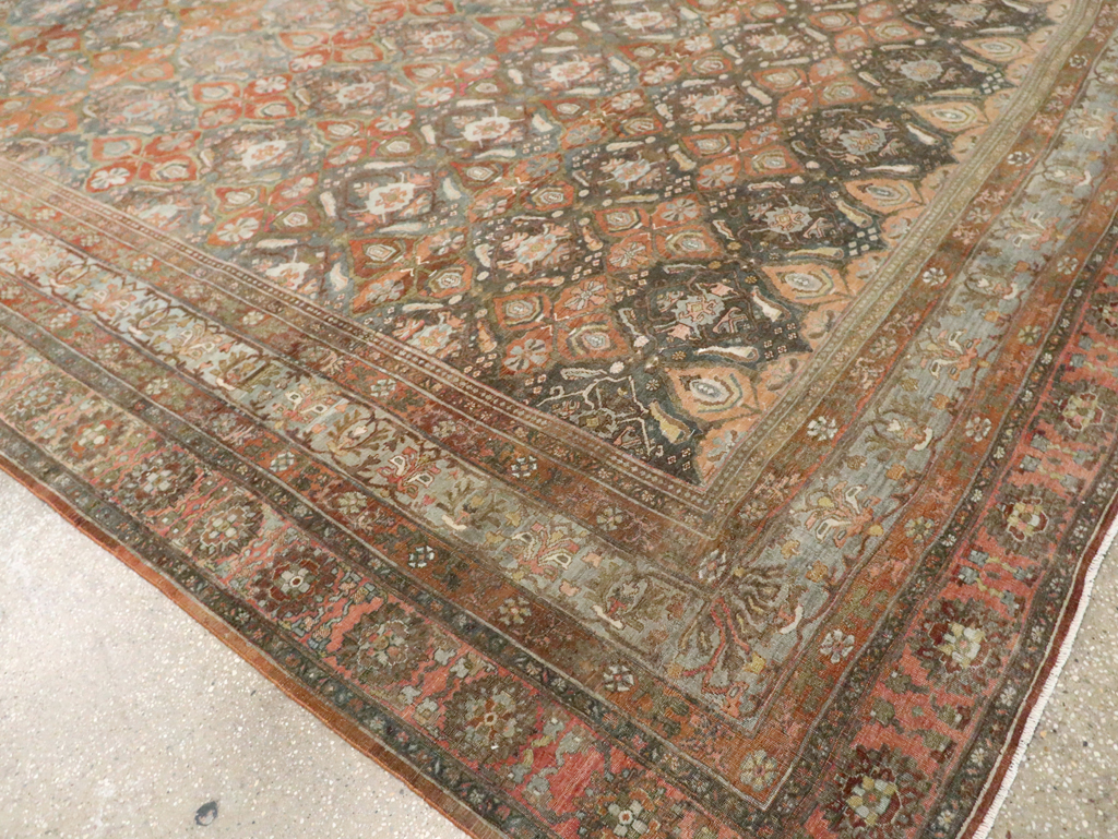 Antique Persian Bidjar Carpet, No.28870 - Galerie Shabab