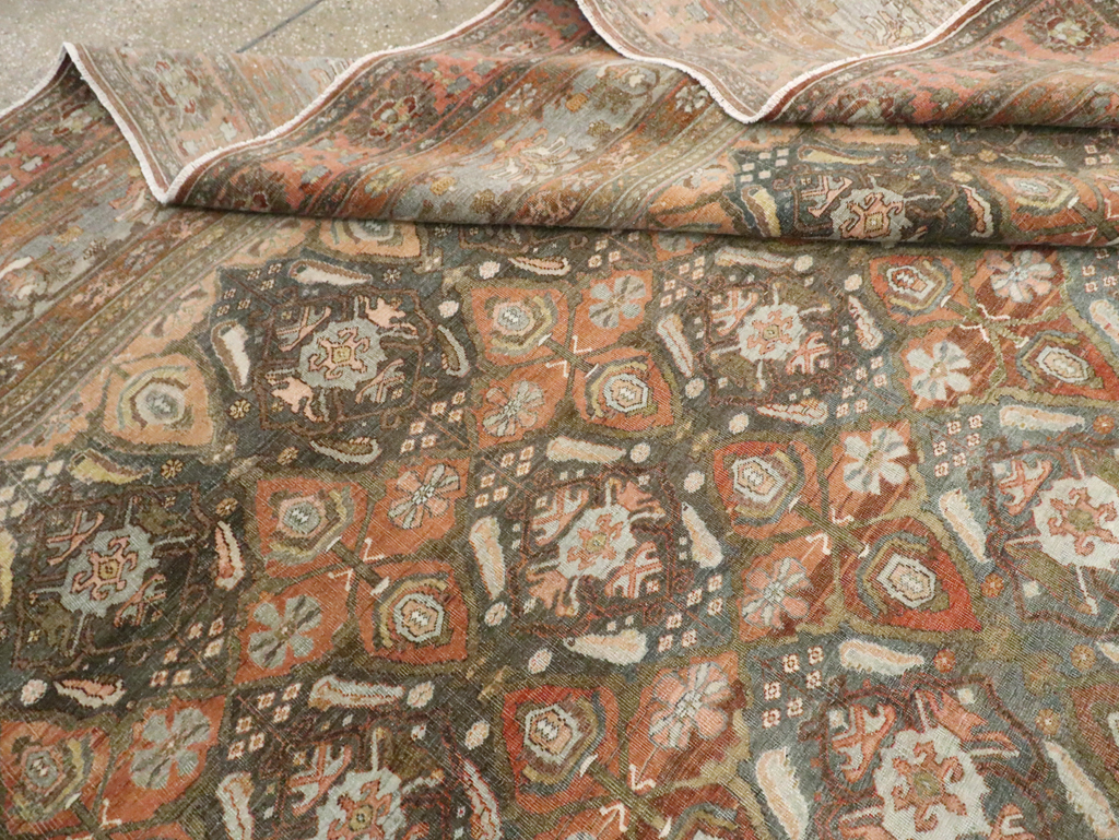 Antique Persian Bidjar Carpet, No.28870 - Galerie Shabab