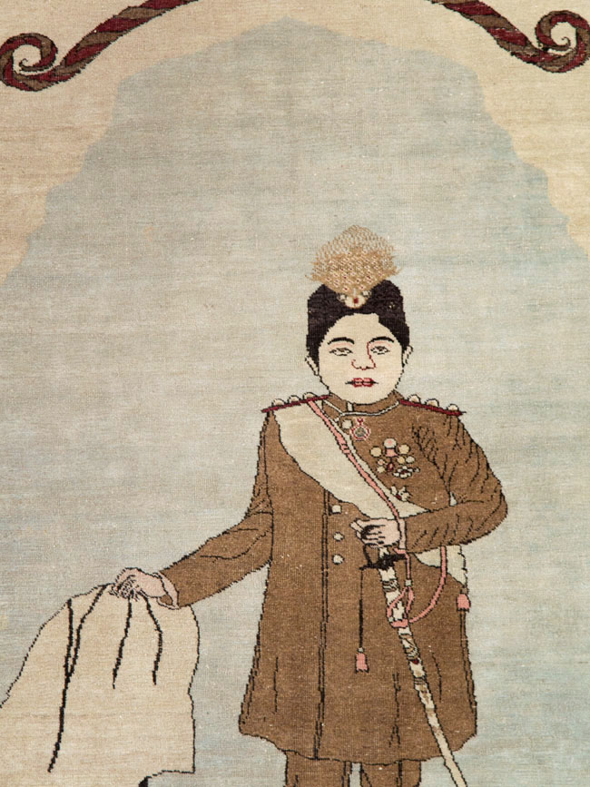 Antique Persian Tabriz Rug, No.28877 - Galerie Shabab