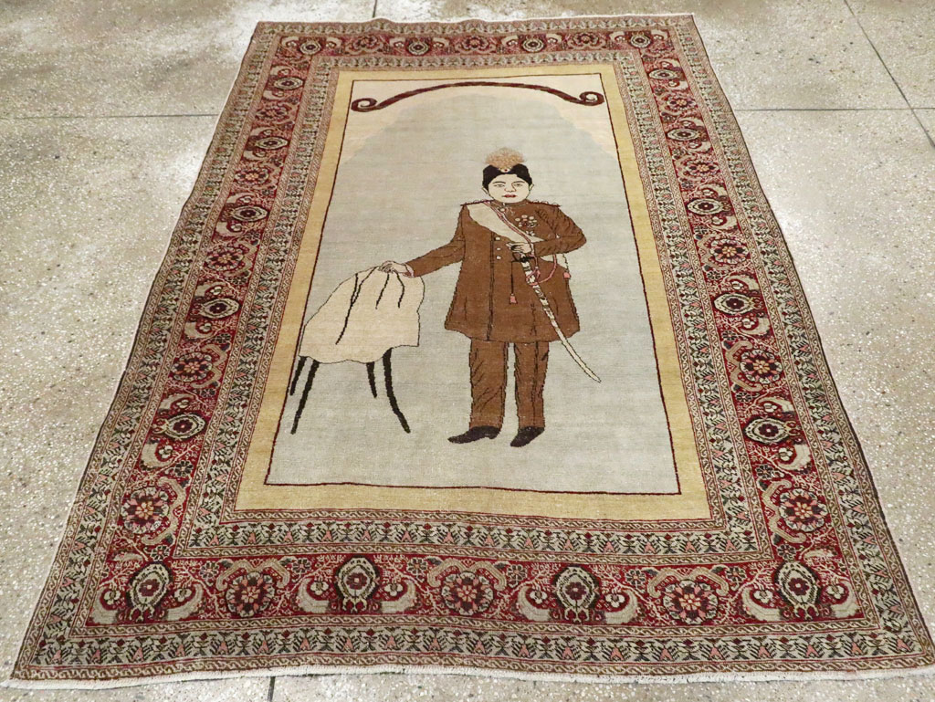 Antique Persian Tabriz Rug, No.28877 - Galerie Shabab