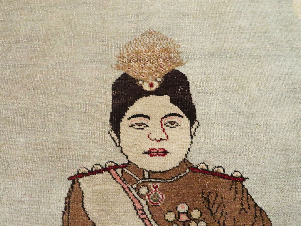 Antique Persian Tabriz Rug, No.28877 - Galerie Shabab