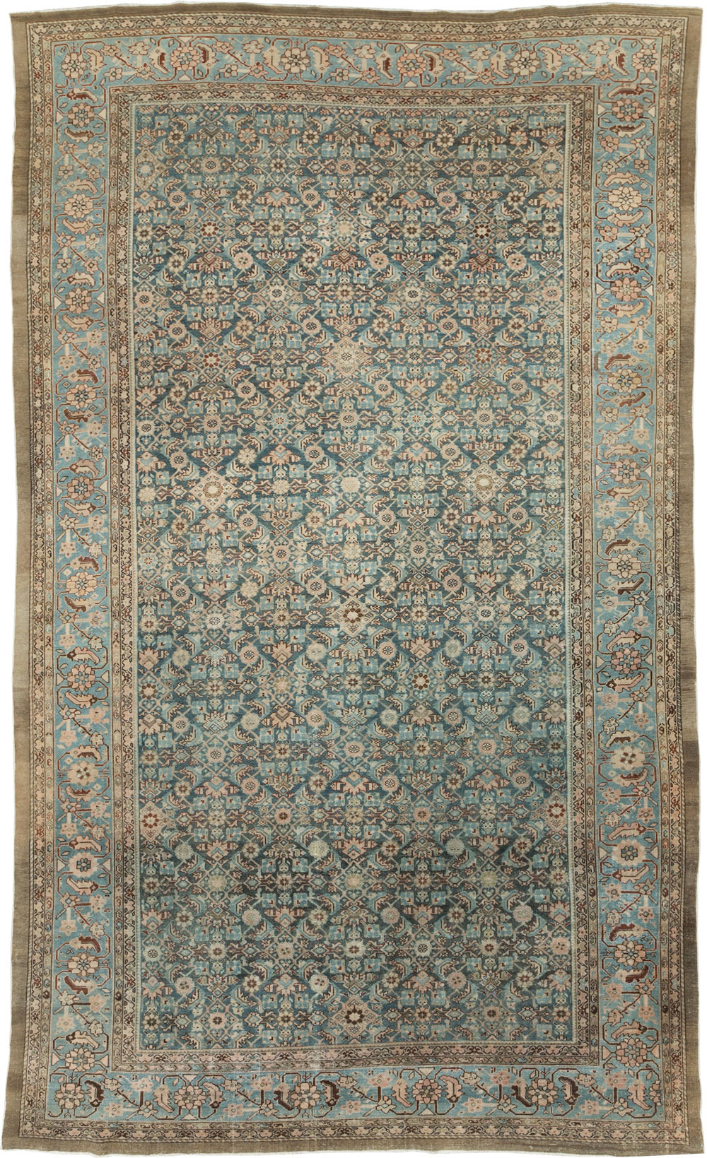Antique Persian Malayer Large Room Size Carpet, No.28887 - Galerie Shabab