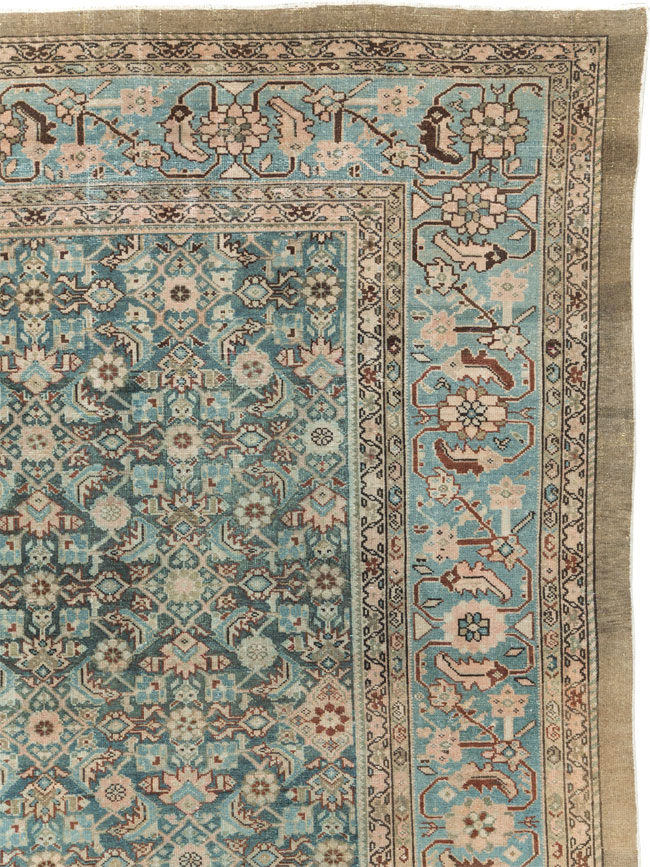 Antique Persian Malayer Large Room Size Carpet, No.28887 - Galerie Shabab