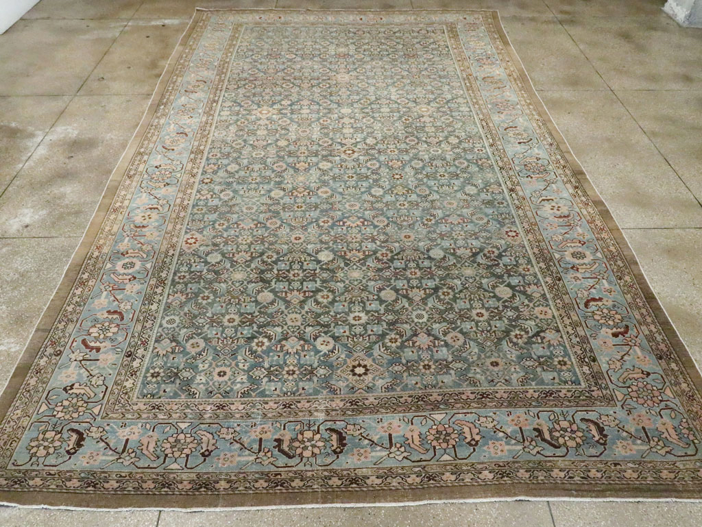 Antique Persian Malayer Large Room Size Carpet, No.28887 - Galerie Shabab