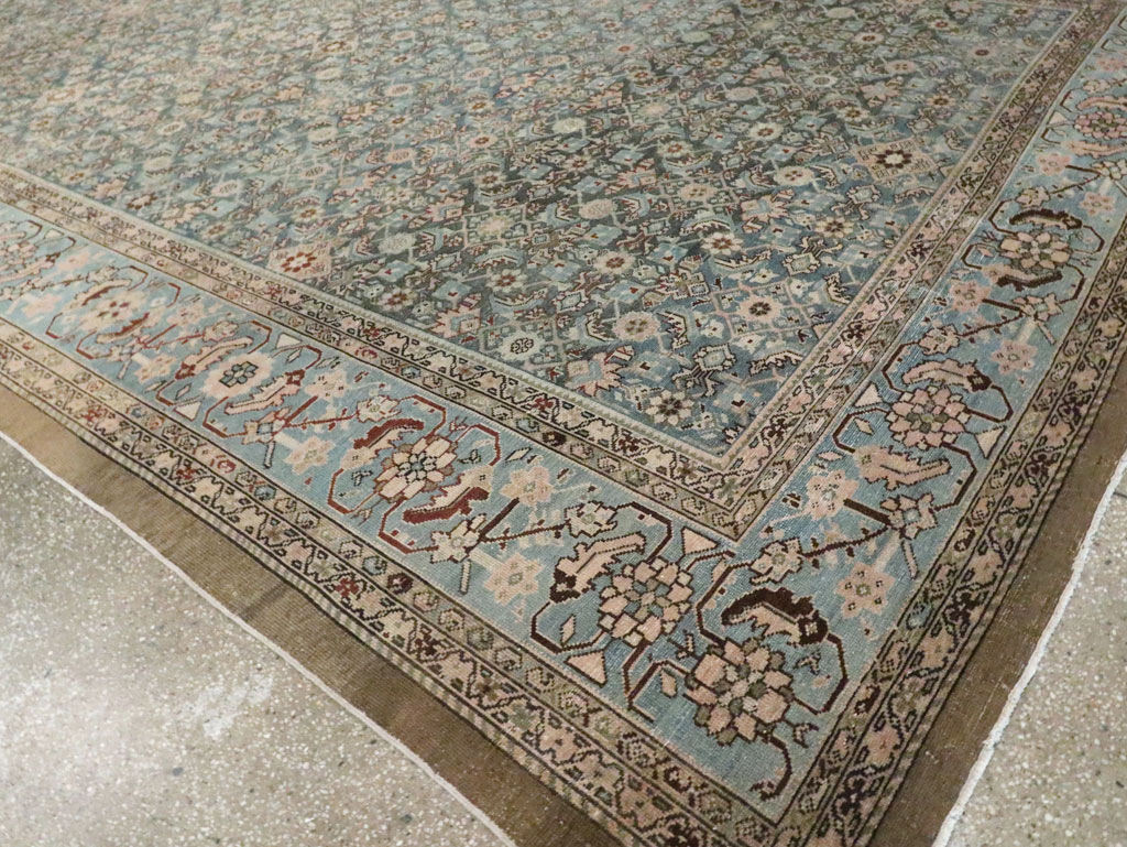 Antique Persian Malayer Large Room Size Carpet, No.28887 - Galerie Shabab