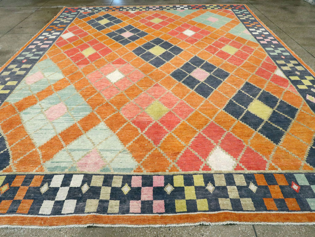 Contemporary Turkish Flatweave, No.28897 - Galerie Shabab