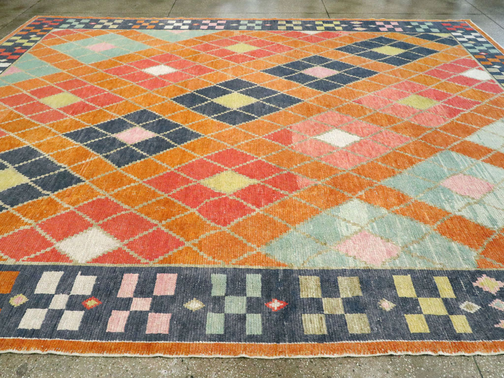 Contemporary Turkish Flatweave, No.28897 - Galerie Shabab