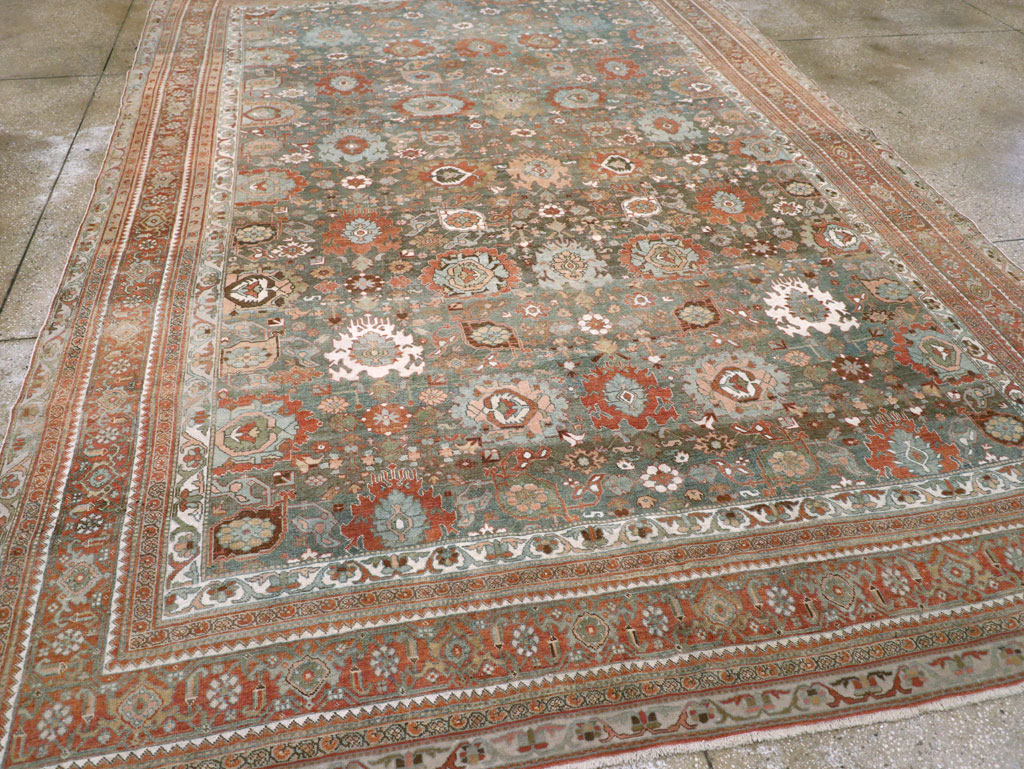 Antique Persian Bidjar Room Size Carpet, No.28900 - Galerie Shabab